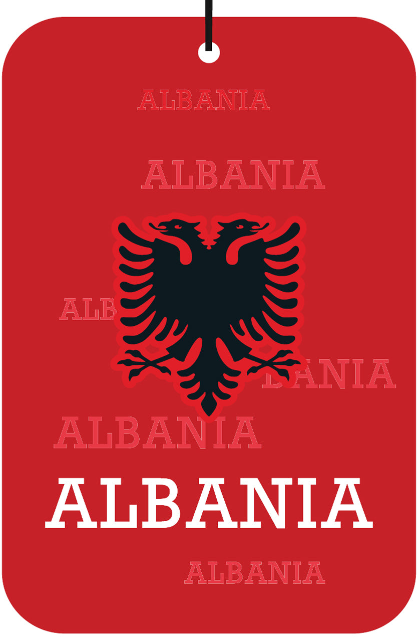 Albania Flag rectangle