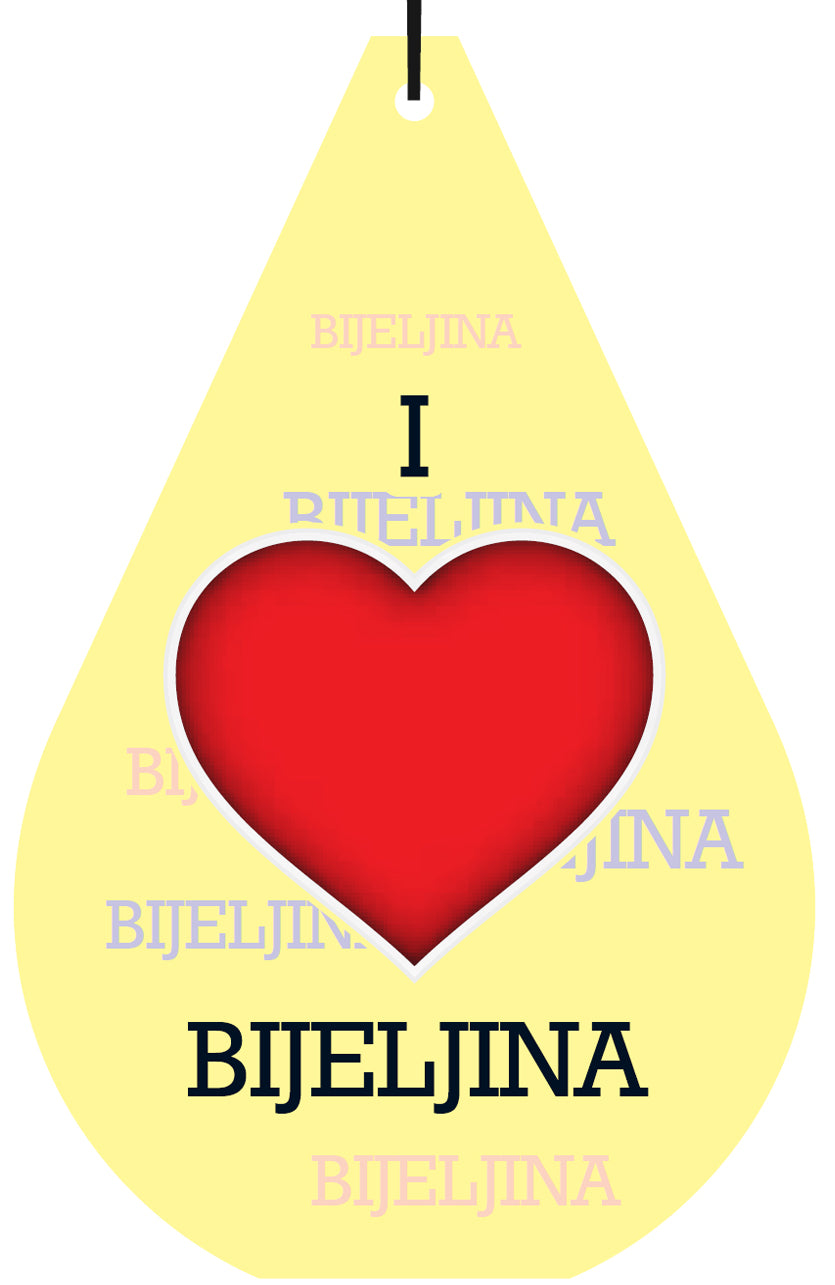 Bosnia - I love Bijeljina