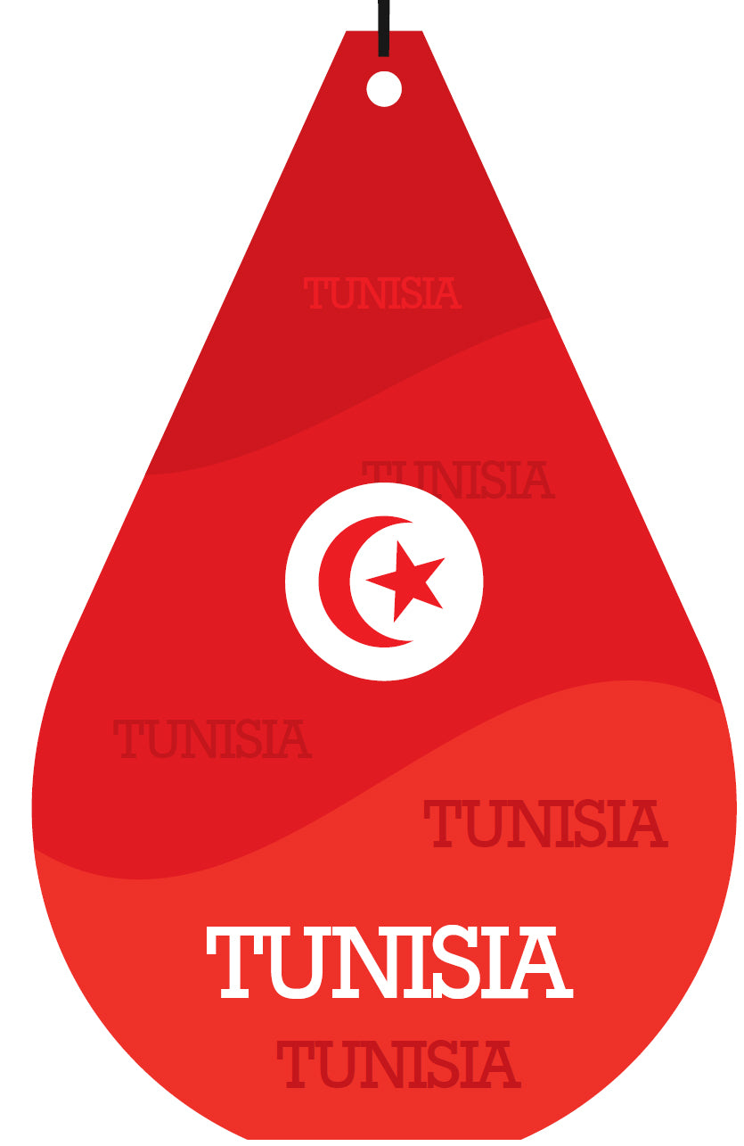 Tunisia - Tunis national flag