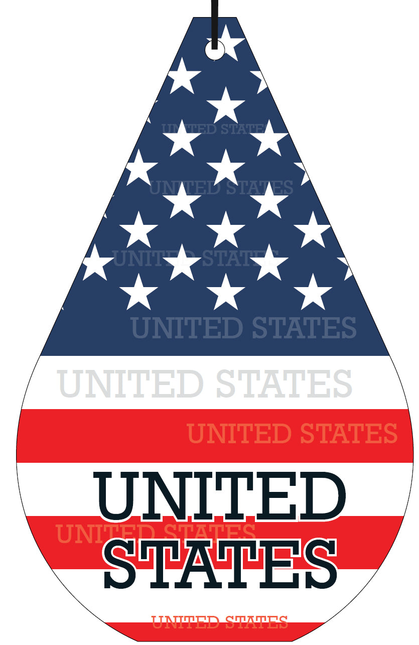 USA Flag Air Freshener